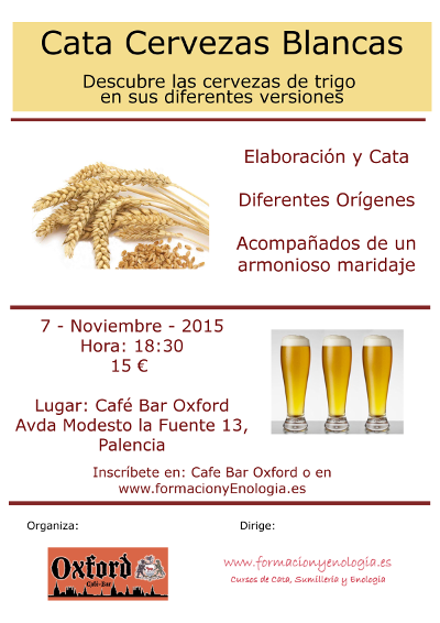 Cata Cervezas Blancas de Trigo